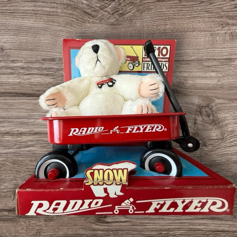 Radio Flyer America's Promise Collection Teddy Bear Wagon New in Box Vintage '99